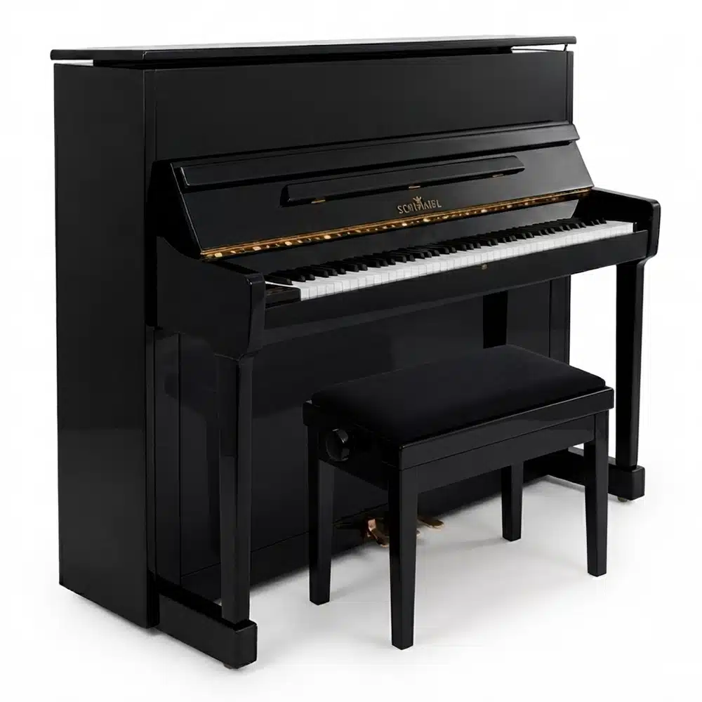 Schimmel C116T Occasion – Piano droit allemand haut de gamme