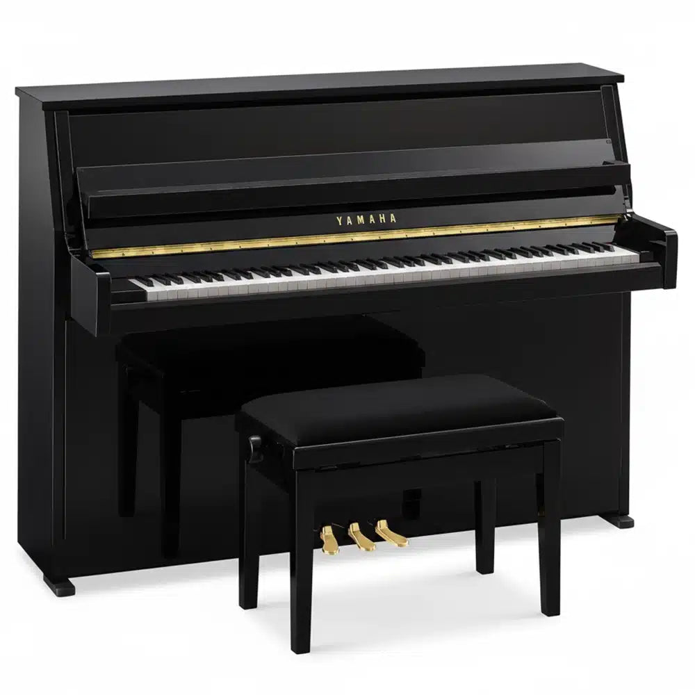 Yamaha B10 Silent – Piano droit acoustique avec système silencieux