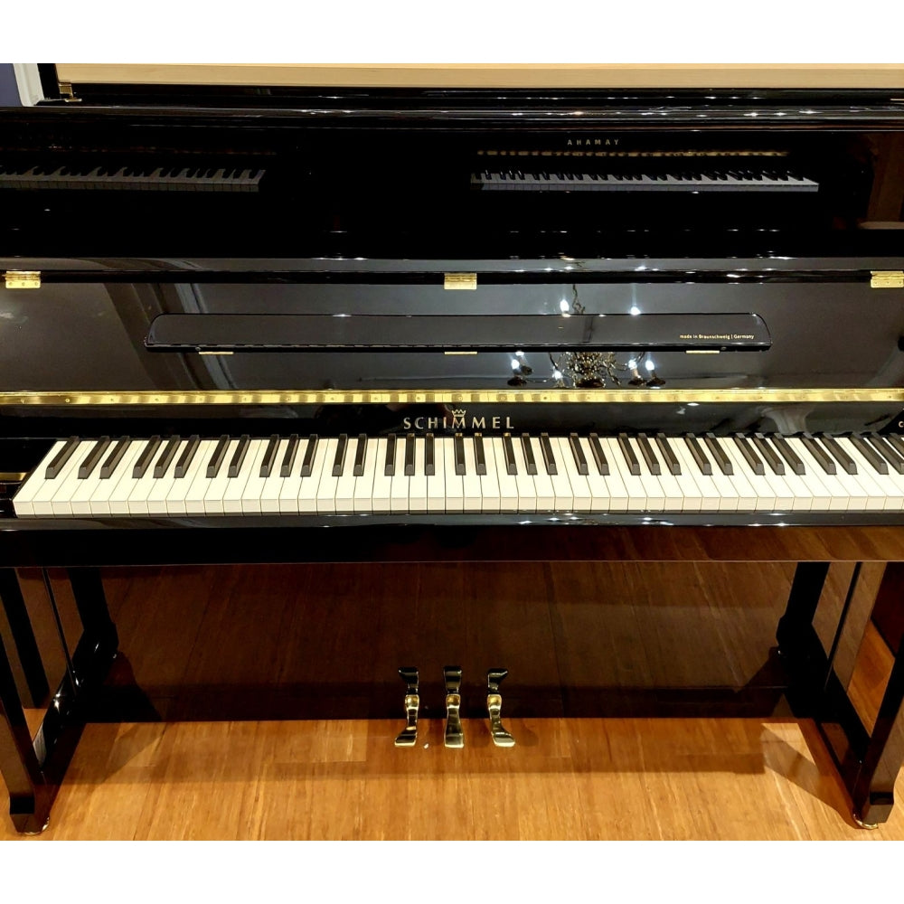 Schimmel C116T Occasion – Piano droit allemand haut de gamme